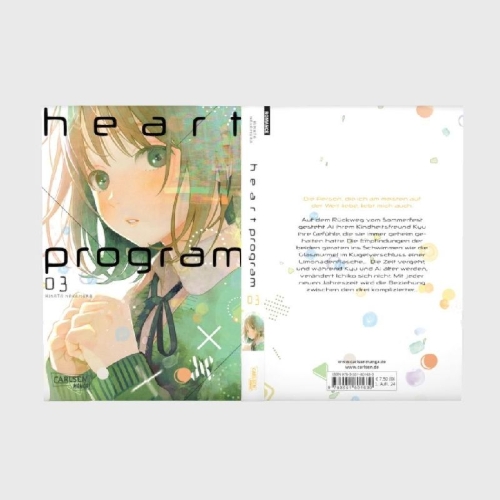 Buchcover und Innenansicht für das Buch: Kokoro no Program