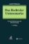 Buchcover und Innenansicht für das Buch: Das Recht der Unionsmarke