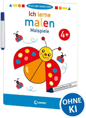 Buchcover und Innenansicht für das Buch: J'apprends à dessiner
