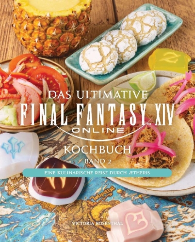 Buchcover und Innenansicht für das Buch: The Ultimate Final Fantasy XIV Cookbook (2)