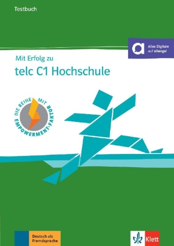 Buchcover und Innenansicht für das Buch: Mit Erfolg zu telc C1 Hochschule