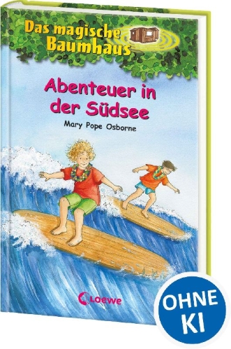 Buchcover und Innenansicht für das Buch: High Tide in Hawaii