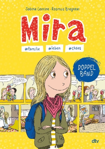 Buchcover und Innenansicht für das Buch: Mira - #familie #leben #chaos