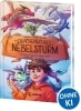 Buchcover und Innenansicht für das Buch: Drachenschule Nebelsturm (Band 1) - Im Sturzflug ins Abenteuer