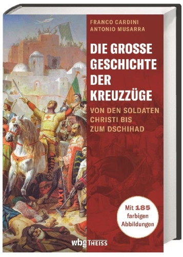 Buchcover und Innenansicht für das Buch: Il grande racconto delle crociate