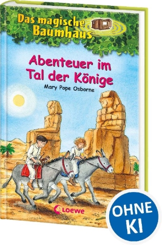 Buchcover und Innenansicht für das Buch: Das magische Baumhaus 49 - Abenteuer im Tal der Könige
