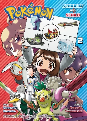 Buchcover und Innenansicht für das Buch: Pokémon - Schwert und Schild 02