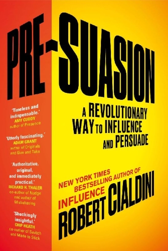 Buchcover und Innenansicht für das Buch: Pre-Suasion