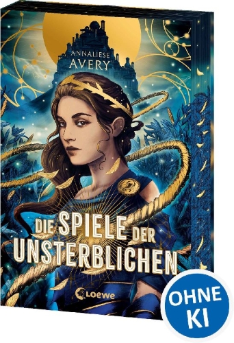 Buchcover und Innenansicht für das Buch: The Immortal Games