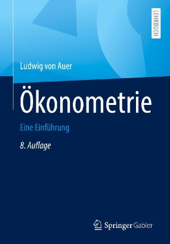 Buchcover und Innenansicht für das Buch: Ökonometrie