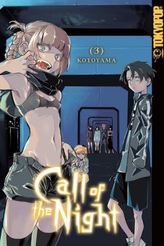 Buchcover und Innenansicht für das Buch: Call of the Night 03