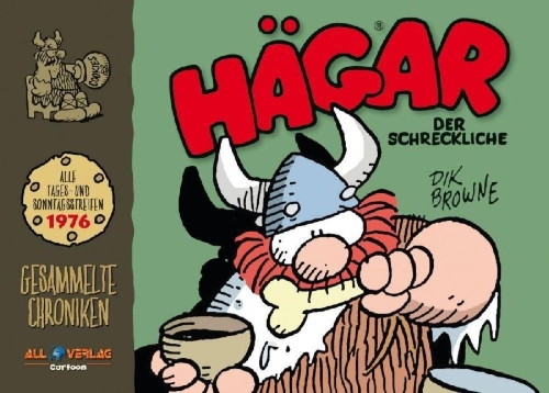 Buchcover und Innenansicht für das Buch: Hägar - Gesammelte Chroniken 1976