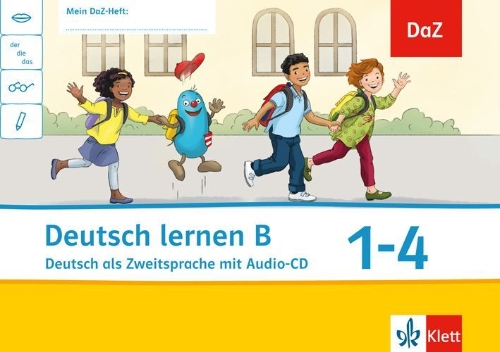 Buchcover und Innenansicht für das Buch: Mein Anoki-Übungsheft. Oskar. Deutsch lernen B. Sprachförderung und DaZ. Arbeitsheft 1.-4. Schuljahr