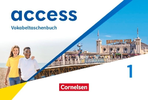 Buchcover und Innenansicht für das Buch: Access Band 1: 5. Schuljahr - Vokabeltaschenbuch