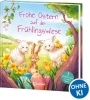 Buchcover und Innenansicht für das Buch: Frohe Ostern auf der Frühlingswiese