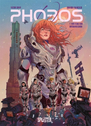 Buchcover und Innenansicht für das Buch: Phobos. Band 1