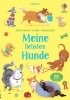 Buchcover und Innenansicht für das Buch: Mein Immer-wieder-Stickerbuch: Meine liebsten Hunde