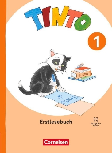 Buchcover und Innenansicht für das Buch: Tinto 1. Schuljahr - Ausgabe 2026 - Erstlesebuch mit Wortschatzheft und digitalen Medien