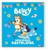 Buchcover und Innenansicht für das Buch: Bluey: Mein großer Bastelspaß