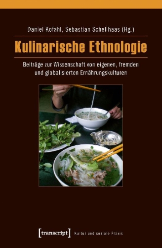 Buchcover und Innenansicht für das Buch: Kulinarische Ethnologie