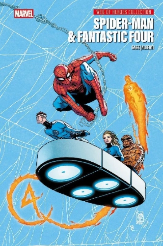 Buchcover und Innenansicht für das Buch: Spider-Man/Fantastic Four (2010) #1-#4