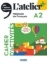 Buchcover und Innenansicht für das Buch: L'atelier+ A2: Cahier d'activités mit didierfle.app und E-Book