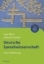 Buchcover und Innenansicht für das Buch: Deutsche Sprachwissenschaft