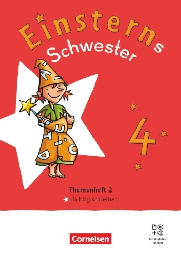 Buchcover und Innenansicht für das Buch: Einsterns Schwester 4. Schuljahr. Themenheft 2 - Richtig schreiben - Leihmaterial