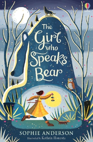 Buchcover und Innenansicht für das Buch: The Girl Who Speaks Bear