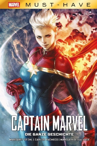 Buchcover und Innenansicht für das Buch: The Life of Captain Marvel (2018) #1-#5