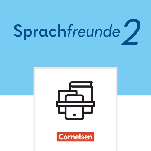 Buchcover und Innenansicht für das Buch: Sprachfreunde - Sprechen - Schreiben - Spielen - Östliche Bundesländer und Berlin - Ausgabe 2022 - 2. Schuljahr. Paket