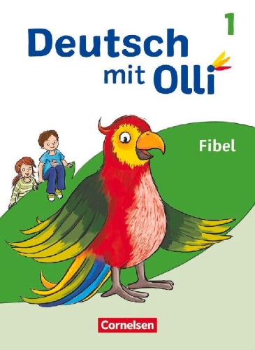 Buchcover und Innenansicht für das Buch: Deutsch mit Olli Erstlesen. 1. Schuljahr - Fibel