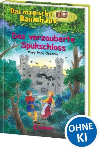 Buchcover und Innenansicht für das Buch: Haunted Castle on Hallow's Eve