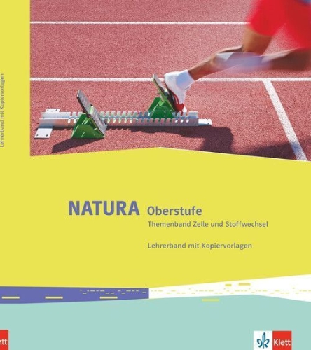 Buchcover und Innenansicht für das Buch: Natura Biologie Oberstufe. Lehrerband zum Themenband Stoffwechsel mit DVD-ROM Klassen 10-12 (G8), Klassen 11-13 (G9)