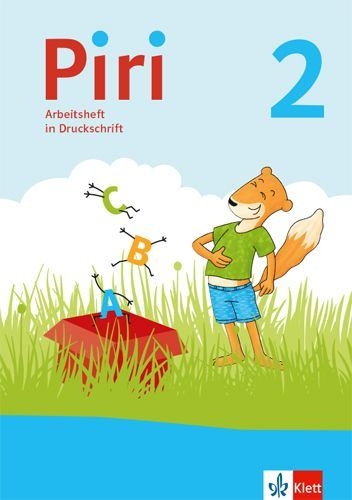 Buchcover und Innenansicht für das Buch: Piri 2. Arbeitsheft in Druckschrift Klasse 2