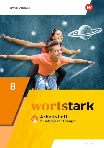Buchcover und Innenansicht für das Buch: wortstark 5. Arbeitsheft mit interaktiven Übungen. Allgemeine Ausgabe