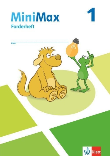 Buchcover und Innenansicht für das Buch: MiniMax 1. Forderheft Klasse 1
