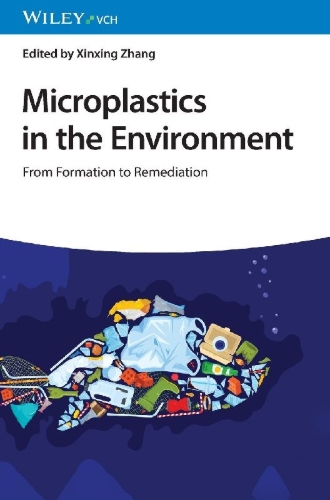 Buchcover und Innenansicht für das Buch: Microplastics in the Environment