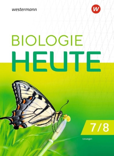 Buchcover und Innenansicht für das Buch: Biologie heute SI 2. Lösungen. Für Gymnasien in Baden-Württemberg