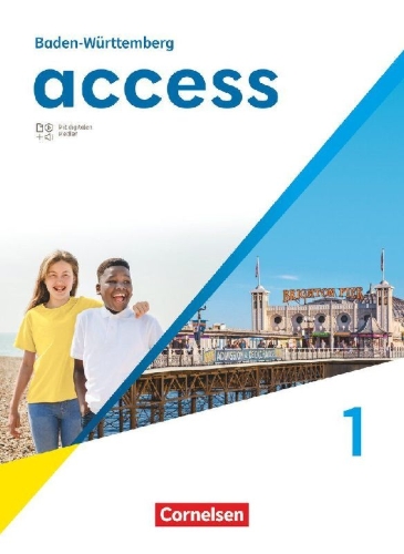 Buchcover und Innenansicht für das Buch: Access Band 1: 5. Schuljahr - Baden-Württemberg - Ausgabe 2025 - Schulbuch (Kartoniert)