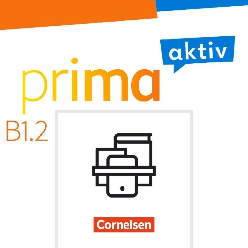 Buchcover und Innenansicht für das Buch: Prima aktiv B1: Band 2 - Deutsch für Jugendliche - Kursbuch und Arbeitsbuch im Paket