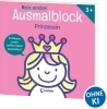 Buchcover und Innenansicht für das Buch: Mein erster Ausmalblock - Prinzessin