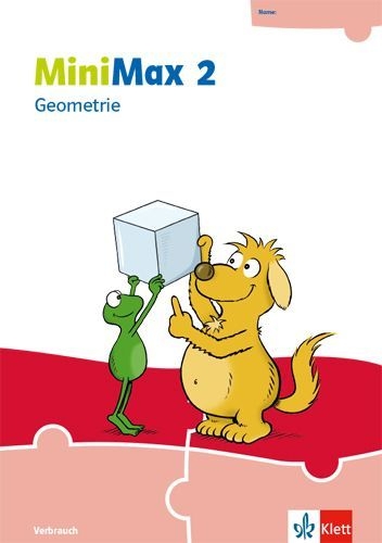 Buchcover und Innenansicht für das Buch: MiniMax 2. Themenheft Geometrie - Verbrauchsmaterial Klasse 2