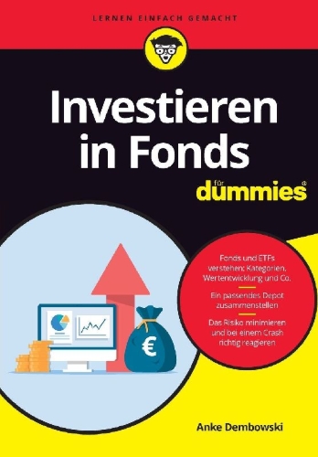 Buchcover und Innenansicht für das Buch: Investieren in Fonds für Dummies