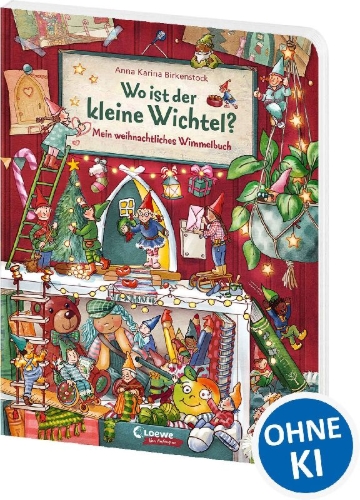 Buchcover und Innenansicht für das Buch: Wo ist der kleine Wichtel?