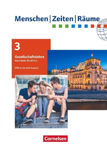 Buchcover und Innenansicht für das Buch: Menschen-Zeiten-Räume 9./10. Schuljahr - Nordrhein-Westfalen - Ausgabe ab 2021 - Schulbuch mit digitalen Medien
