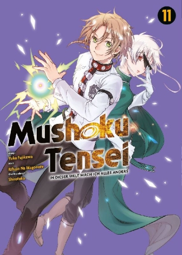 Buchcover und Innenansicht für das Buch: Mushoku Tensei - In dieser Welt mach ich alles anders 11