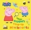 Buchcover und Innenansicht für das Buch: Peppa Pig: Peppa's Pop-Up Minibeasts