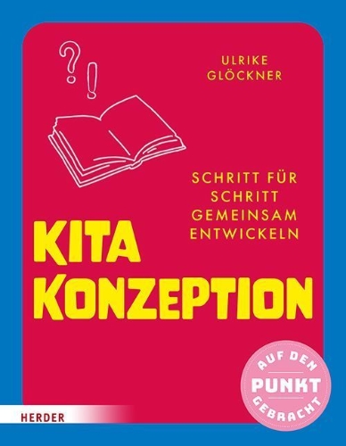 Buchcover und Innenansicht für das Buch: Kita-Konzeption