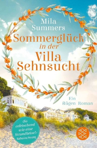 Buchcover und Innenansicht für das Buch: Sommerglück in der Villa Sehnsucht